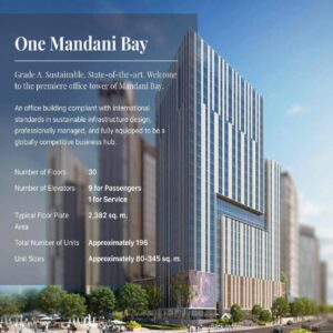 Cebu Commercial Office Space For Sale in One Mandani Bay