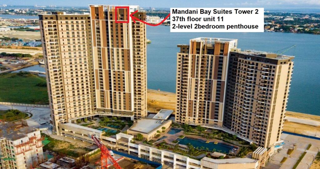 2 Bedroom Mandani Bay Suites Tower 2 for sale